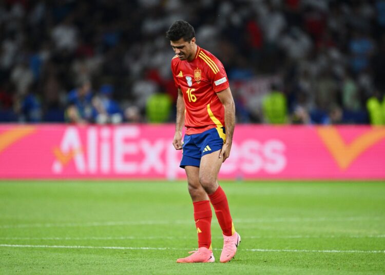 El jugador español Rodri, elegido Mejor Jugador de la Eurocopa 2024