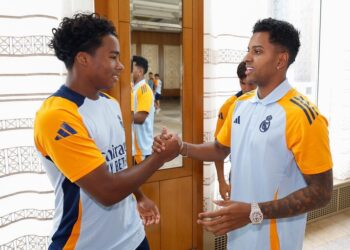 Endrick debutó con el Real Madrid en la derrota con el Milan