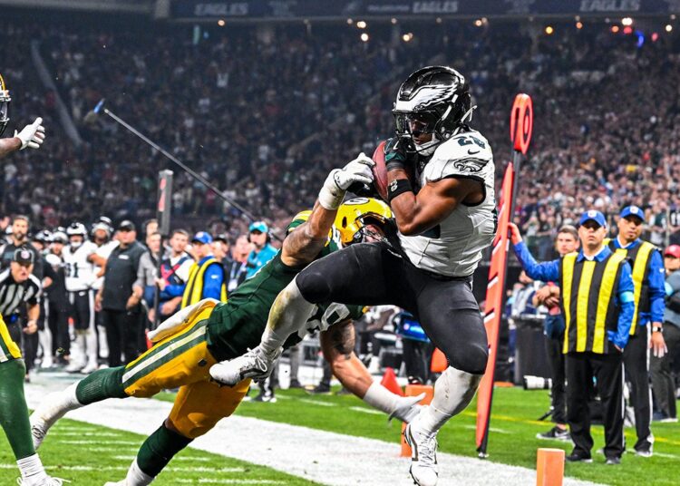 Los Eagles vencen a los Packers en primer juego de football americano en Sudamérica