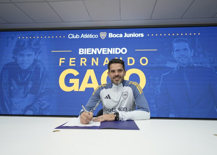 Fernando Gago es el nuevo entrenador del Boca Juniors argentino